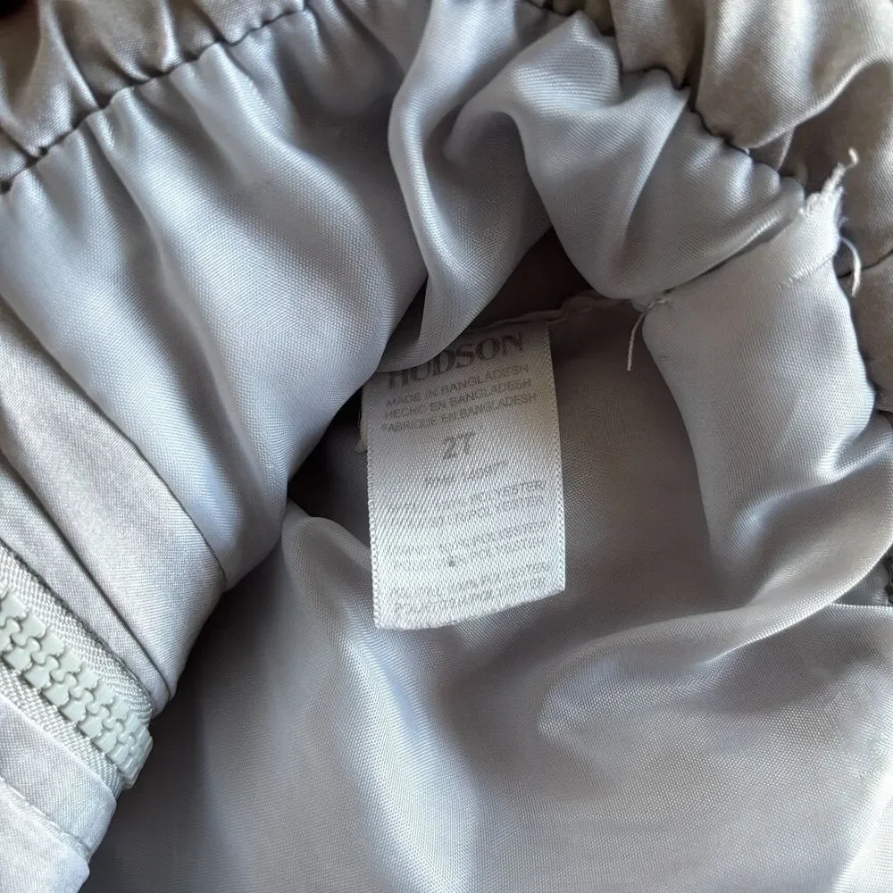 Hudson: Baby Infant Toddler Puffer Vest Gray Full Zip Mock Neck Size 2T